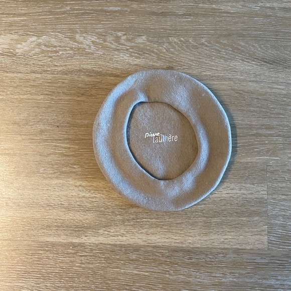 authentic french beret - biege - Picture 2 of 2